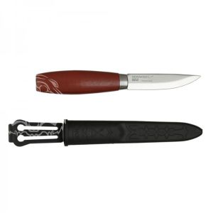 Нож Morakniv Classic № 2/0, углеродистая сталь, рукоять из березы, цвет красный