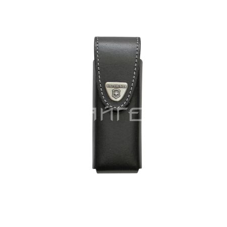 Чехол из нат.кожи Victorinox Leather Belt Pouch (4.0524.3) черный с застежкой на липучке без упаковк