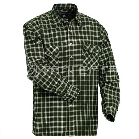 Рубашка фланелевая Хэрьедален цвет зеленый разм XL 9026