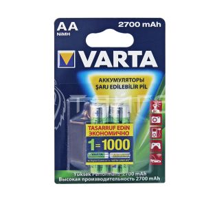 Аккумулятор VARTA AA 2700мАч (рус) бл.2