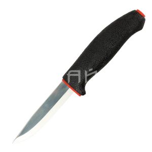 Нож Morakniv 711 углер.ст. черный/красный 11481