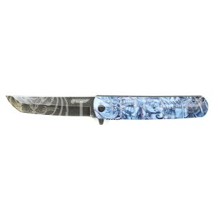 Нож складной туристический Ganzo G626-GS серый самурай