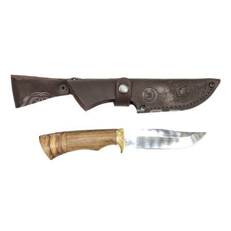 Нож Юнкер ,ст.65х13,литье,рукоять из ценных пород дерева