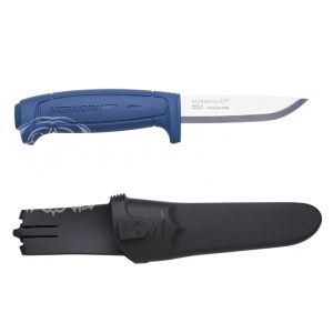 Нож Morakniv Basic 546, нержавеющая сталь, синяя ручка