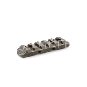 Планка пикатинни M-Lok 5 слота, стеклонаполненный полиамид оливковый ODG (Olive Drab Green)