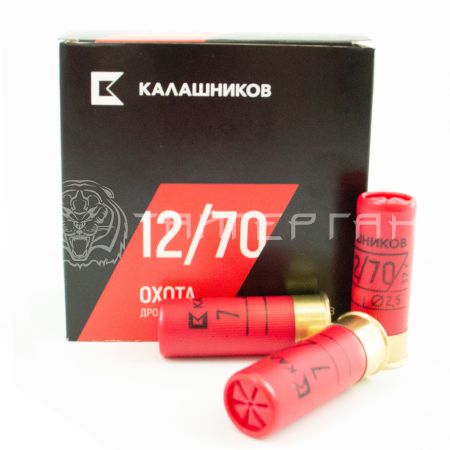 Патрон 12/70 №7 32г КАЛАШНИКОВ (25/250)