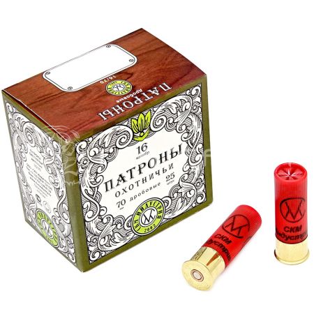 Патрон 16/70 №3 30г б/к СКМ (25/250)