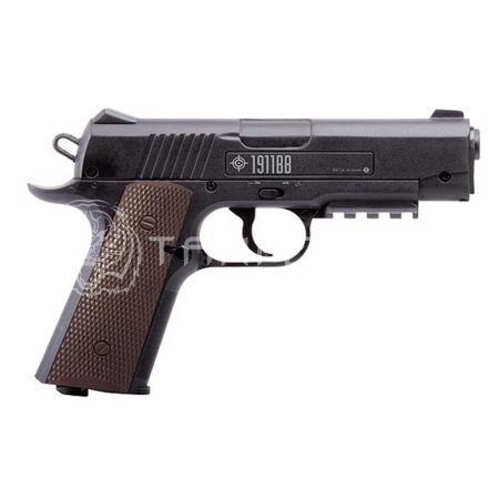Пистолет газобалон. CO2 Crosman 1911BB к.4,5