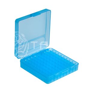 Кейс пластиковый для патронов, TB 906 вместимость 100,  внешние размеры 120*120*35мм ORT-TB-906