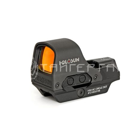Прицел коллимат. Holosun OpenReflex открыт, солн.бат, точка/круг/круг-точка 2/65МОА подсв. HS510C