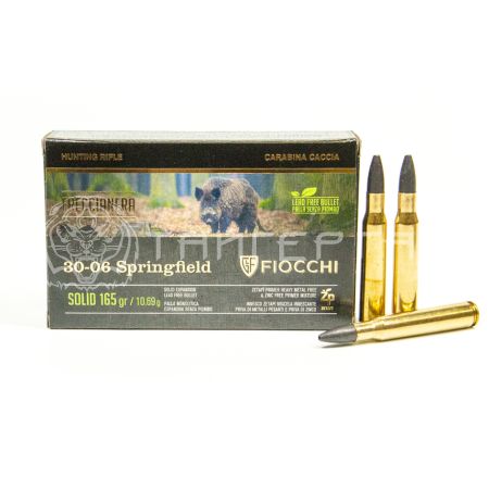 Патрон .30-06 Sprg Fiocchi Freccia Nera Solid Expansion 10,69г/165гр (20шт)