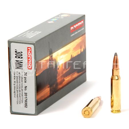 Патрон .308 Win Norma Nolser 11,7г/180гр (20шт)