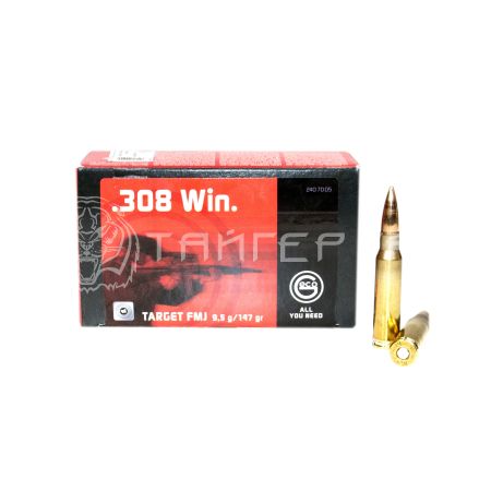 Патрон .300 WM Geco Target FMJ 9,5г/147гр (20шт)