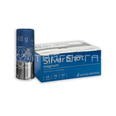 Патрон 12/76 №0 48г Магнум Silver Shot ГП (10/200)