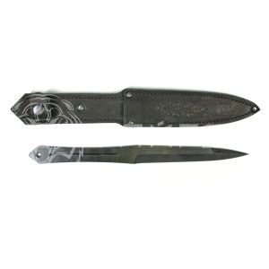 Нож Стрела У8 углерод, в чехле