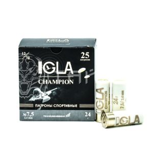 Патрон 12/70 №7,5 24г Igla-Champion (25/250)