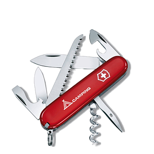 Нож перочинный Victorinox Camper (1.3613) 91мм 13функц. красный карт.коробка