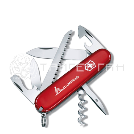 Нож перочинный Victorinox Camper (1.3613) 91мм 13функц. красный карт.коробка