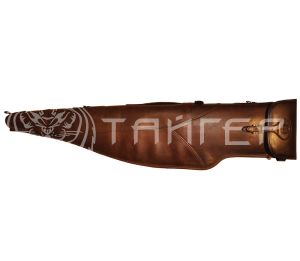 Кожаный чехол для ружья с карманом 126см HS318PU