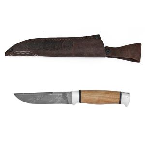 Нож НР2, ст. У10А-7ХНМ, дюраль, орех