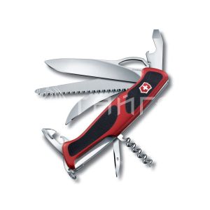 Нож перочинный Victorinox RangerGrip 57 Hunter (0.9583.MC) 130мм 13функций красный/черный 