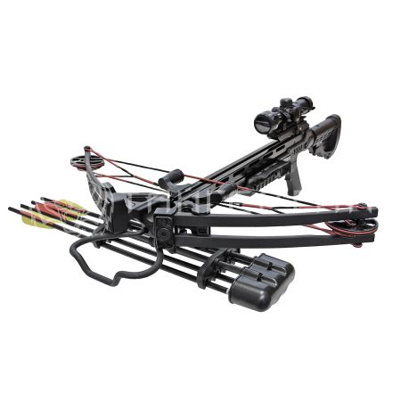 Арбалет блочный Man-Kung MK XB52 Stalker (KIT, черный)