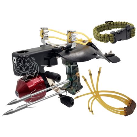 Рогатка Centershot Warwolf с комплектом для боуфишинга JKDG-19B11