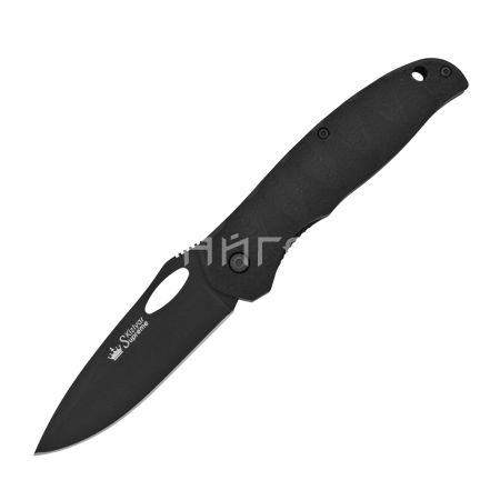 Нож складной Kizlyar Supreme Hero 440C Черный