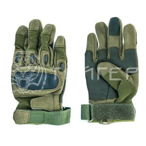 Перчатки тактические RusForce Saboteur полноразмерные Хаки (L) SAB-HK-L