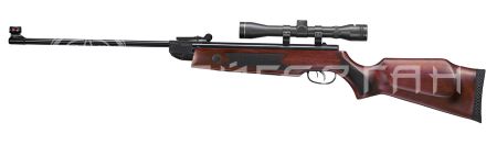 Винтовка пневм. Umarex Hunter Force 750 Combo к.4,5 дерево, прицел 4х32