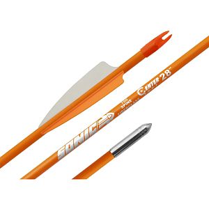 Стрела лучная фибергласс Centershot Sonic 28" оперение Parabolic 3" оранжевая ARW70FG7028OR