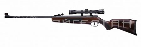 Винтовка пневм. Umarex Hunter Force 600 Combo к.4,5 дерево, прицел 4х32