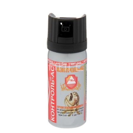 Баллончик самообороны Контроль-АС 65 мл с ментолом, струйно-аэрозольный