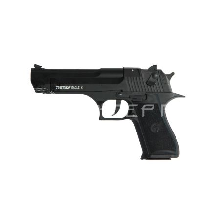 Пистолет охолощенный EAGLE X, черный, кал. 9mm. P.A.K