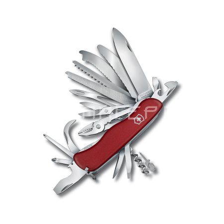 Нож перочинный Victorinox WORK CHAMP XL (0.8564.XL) 111мм 31функций красный