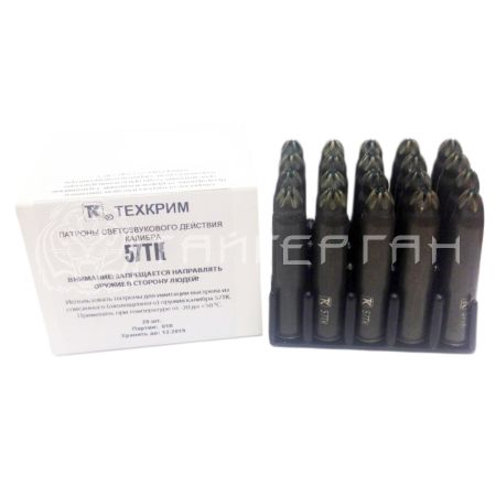 Патрон светозвуковой 57ТК (8х57) Техкрим (20шт)