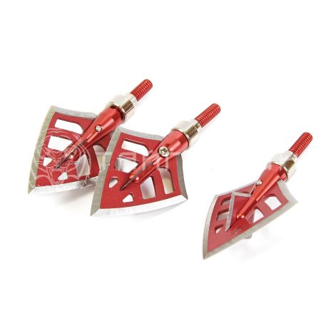 Наконечники для охоты TP — TP238 100gr, 3 fixed blades, laser welded в блистере 3 шт.