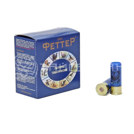 Патрон 12/70 №5 40г б/к фибровый Феттер (25/250)