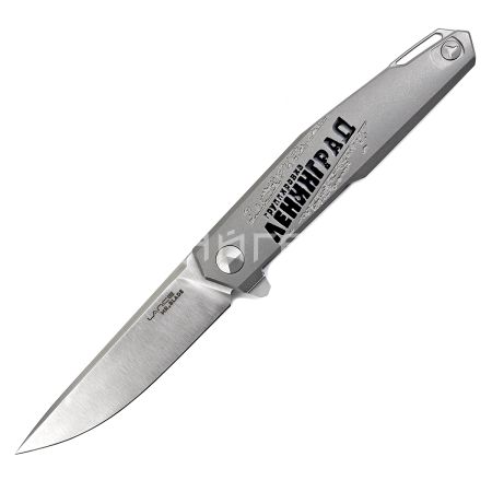 Нож складной Lance Ленинград, М390 (Titanium handle)