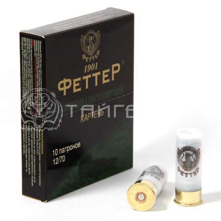 Патрон 12/70 картечь 5,6 32г Феттер (10/100)