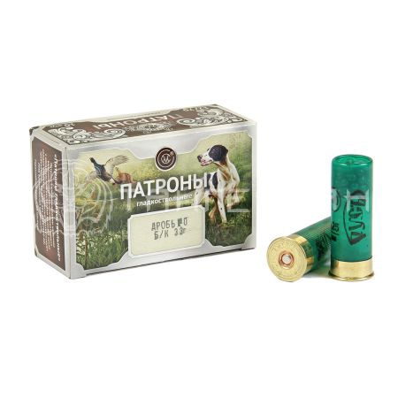 Патрон 12/70 №0 33г б/к Русь СКМ (10/250)