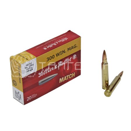 Патрон .300 WM S&B HPBT 10,9г/168гр (20шт)