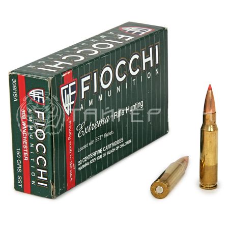 Патрон .308 Win Fiocchi SST  9,7г/150гр (20шт)