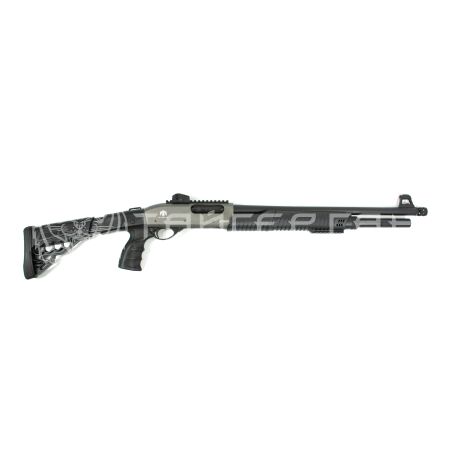 Ружье HUGLU ATROX Tactic Grey 1 к.12/76/510 помповое пластик