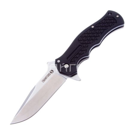 Нож складной Cold Steel 20MWCB Crawford Model 1 Black черн. рук-ть Griv-Ex, сатин. клинок 4116  