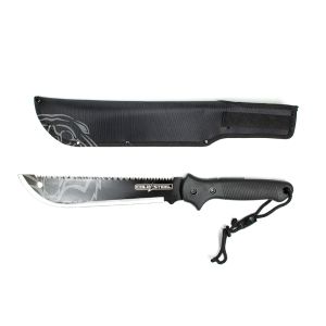 Мачете Cold Steel MA-AXIS углерод. сталь, кауч. рук-ть, нейлоновые ножны