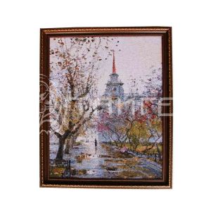 Картина "Французский сад" 50*50 (26) 12712