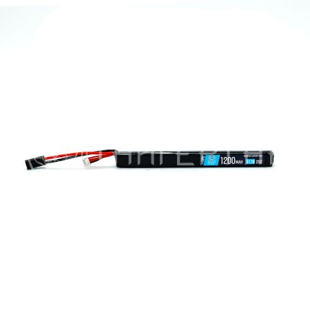 АКБ BlueMAX 11.1V Lipo 1200mAh 20C AK Ultra-Thin Stick 14x17x185mm труба приклада, цевье