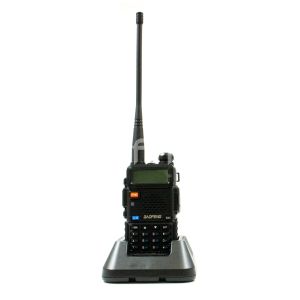 Рация портативная двухдиапазонная  Baofeng UV-5R (5W)  черная