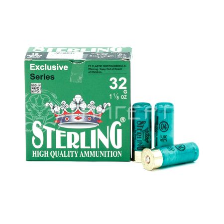 Патрон 12/70 №0000 32г STERLING (25/250)